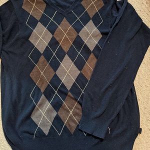 Izod plaid cardigan
